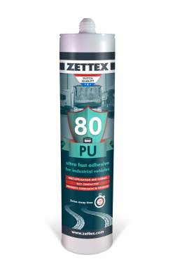 چسب خودرویی ZETTEX PU80 مناسب برای شیشه های وسایل نقلیه سنگین
