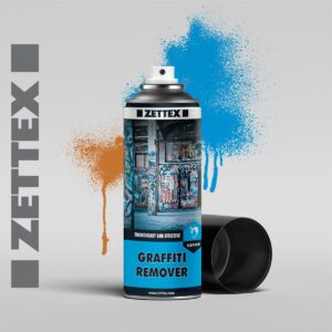 اسپری پاک کننده رنگ زتکس Zettex Graffiti Remover Spray